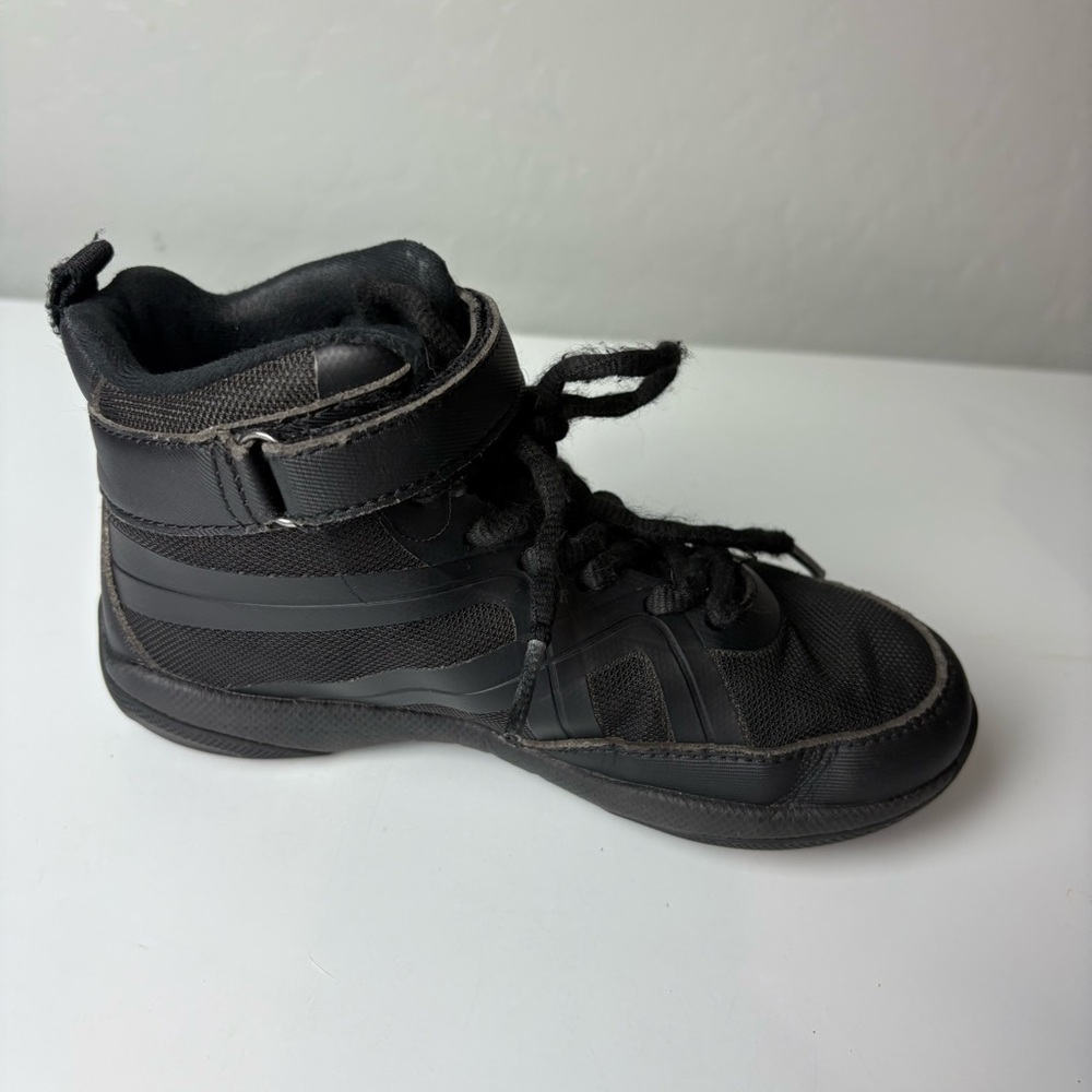 Rebel Renegade blackout high-top performance cheer shoes and bag size youth 13 - Picture 10 of 16